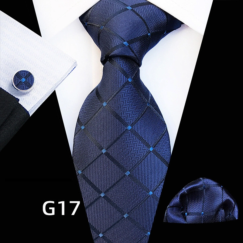 custom high quality neck tie polyester ties men wih logo tie box