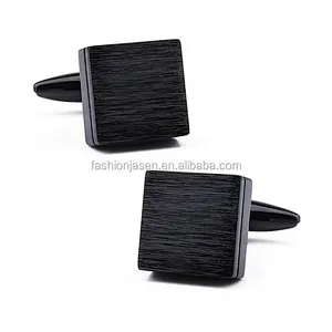Custom Cufflinks Golden Luxury Cuff Links or Tie Clips Mens Jewelry Men's Brass Steel Plating Gift Box