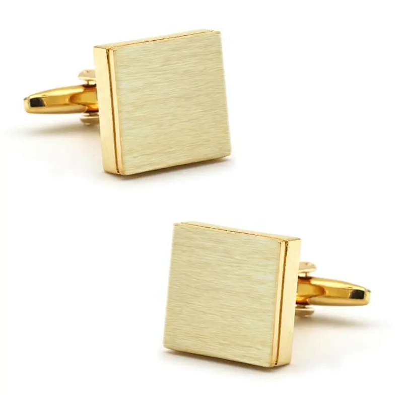wholesale fashion mens elegant black square cufflinks