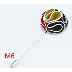 Personalised Mens Lapel Pin Custom Wedding Corsage Flower Fashionable Designer Brooches And Pins Pins