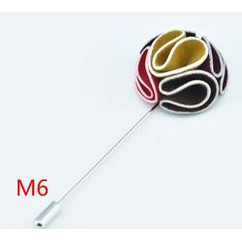 Personalised Mens Lapel Pin Custom Wedding Corsage Flower Fashionable Designer Brooches And Pins Pins