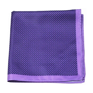 Men's Accessories Custom Printed Handkerchiefs Pocket Square for Formal Wedding Men 100% Polyester 100% Microfiber