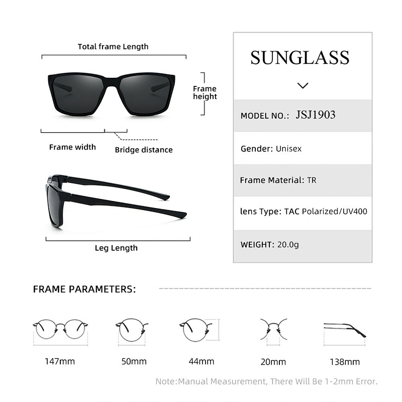 Classic High End Sunglasses Polarized Men Driving Sun Glasses For Brand Design Mirror Eyewear Male