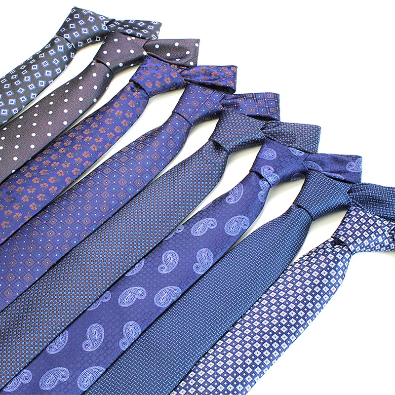 Wholesale Corbatas De Seda Fashion Fresh Dot Silk Ties For Men Italian Woven Silk Neckties Men