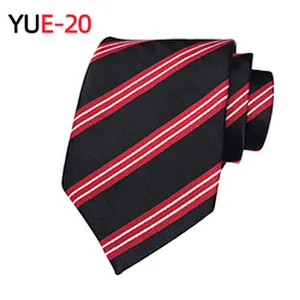 Custom Polyester Lattice Neck Ties For Men Classic Paisley Necktie Jacquard Woven Gravatas Masculina