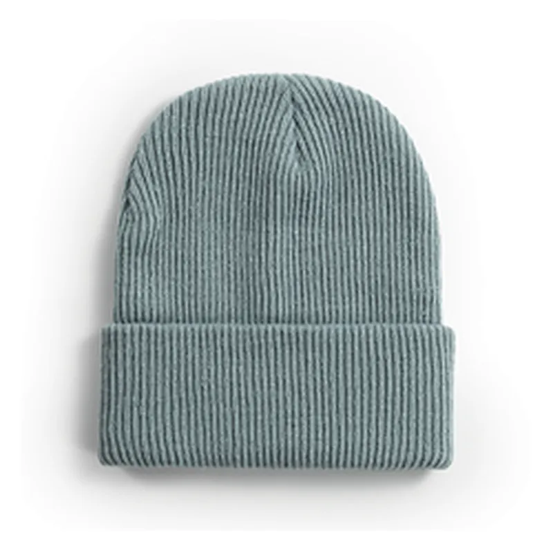 Woman Cheap Fashion Beanie Winter Hats Knitted Cap Winter Plain Women'S Knitted Beanie Hats