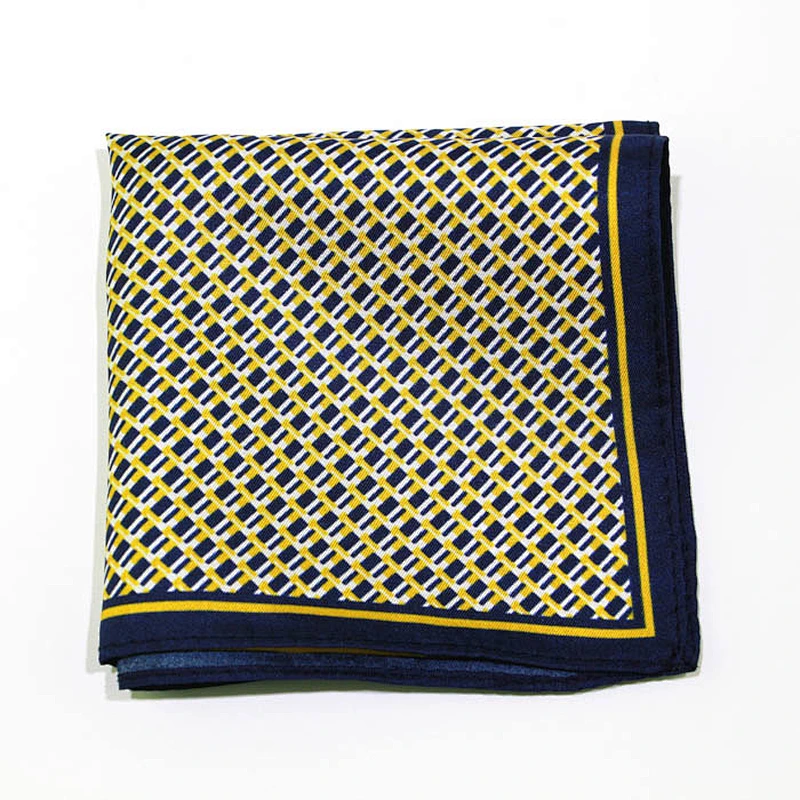 Fashion Customer Men Silk Handkerchief