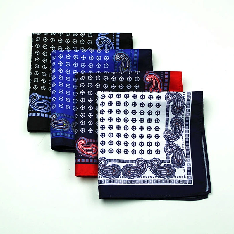 new mens digital printing Pocket Square handmade pocket handkerchief, vintage hanky