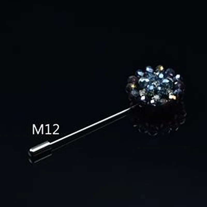 Groomsman Corsage Flower Fashionable Broches Pins Brooches Women Custom Lapel Pins For Suit Men