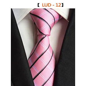 Wholesale Silk Necktie Set Gift Box Casual Grid Gravata Masculina Polyester Woven Neck Ties For Men