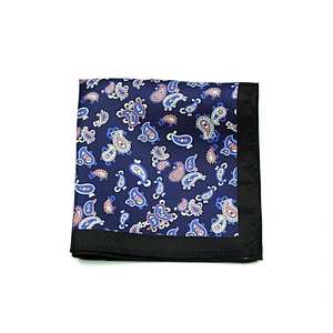 Custom High Quality Personalized Pocket Squares Polyester / Cotton All-season Digital Printed Men Gift Box Set Male