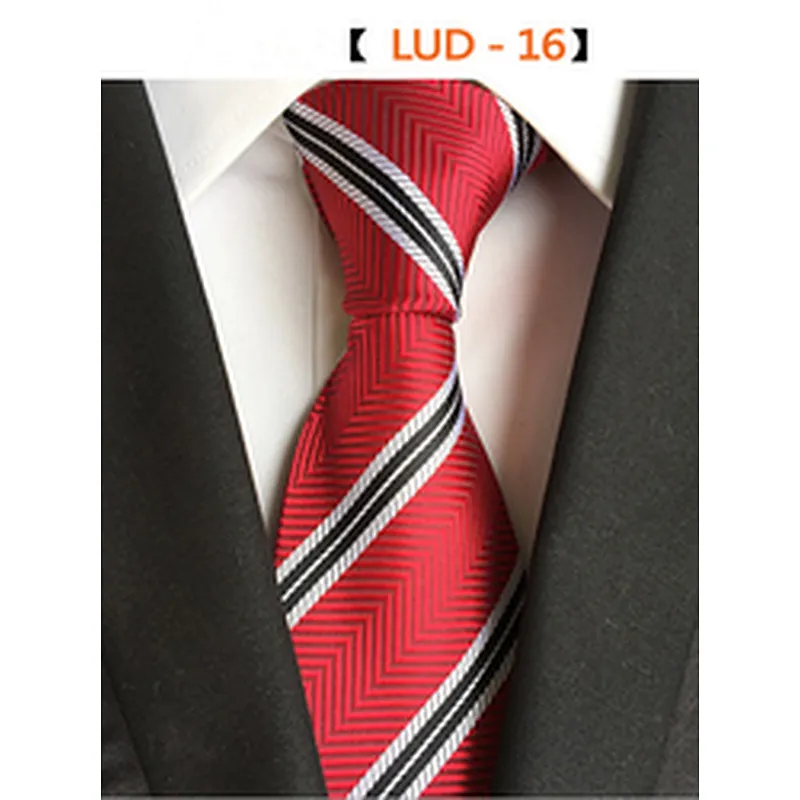 Custom Gravata Fashion Neck Ties For Men Casual Grid Silk Necktie Gift