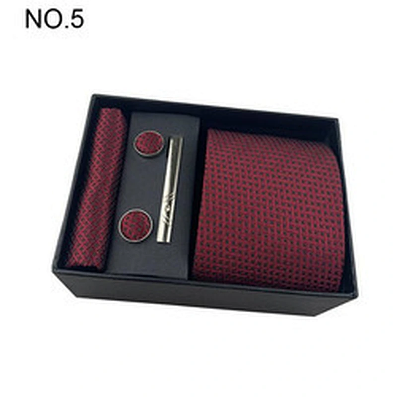 Hot selling Mens Custom Business Cufflinks And Ties Gift Set