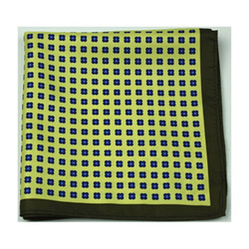 linen pocket square holder custom handkerchief silk fabric for men