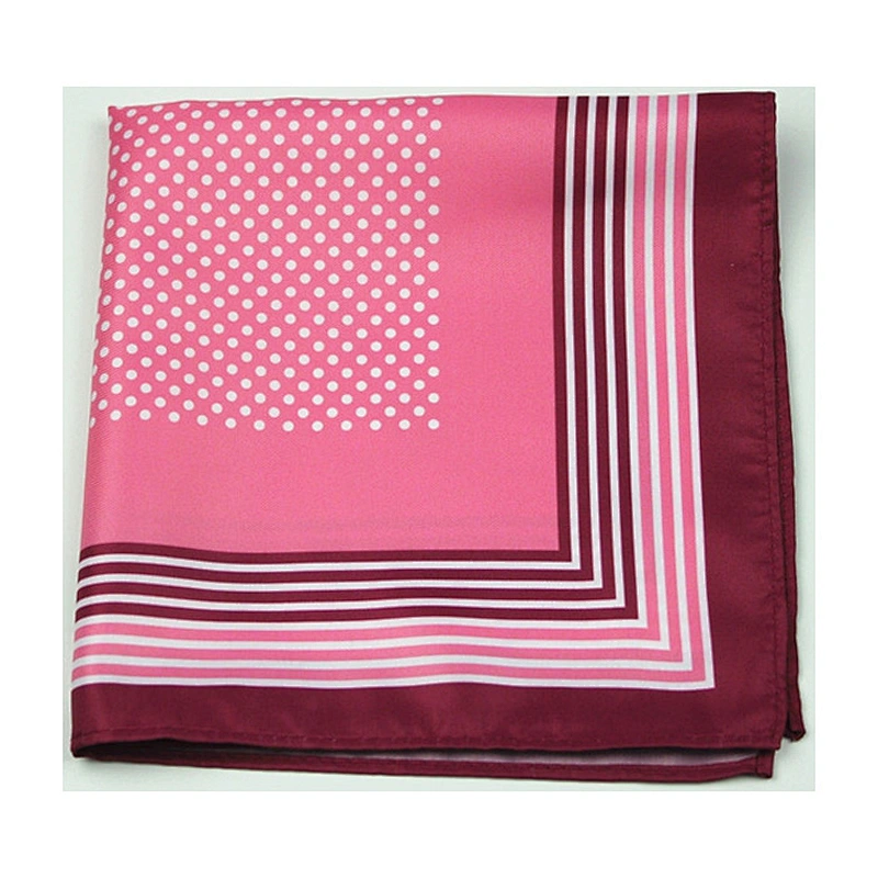 100%polyester handkerchief cloth pocket square for business men DPS5390