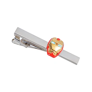 custom black enamel tie clip TB4129