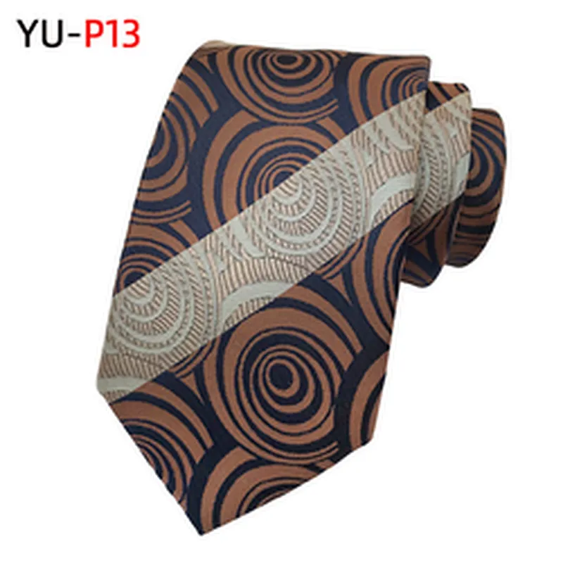 Custom Neckties Men Jacquard Woven Casual Grid Neck Ties For Men Polyester Cravate Pour Homme