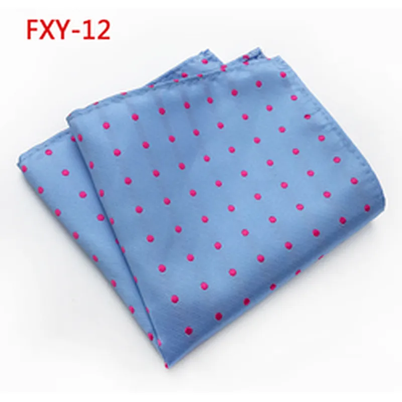 Customised Pocket Squares  Dot Men's Woven Handkerchief In Gift Box