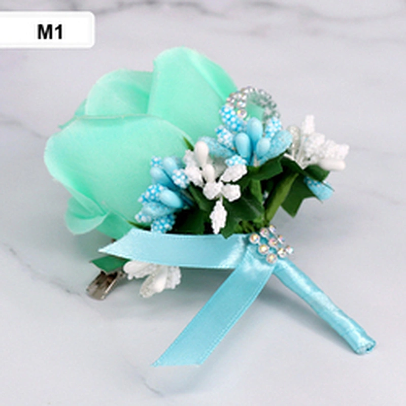 Designer Brooches And Pins Fashionable Wedding Boutonniere Flower Wedding Custom Logo Lapel Pin Packaging