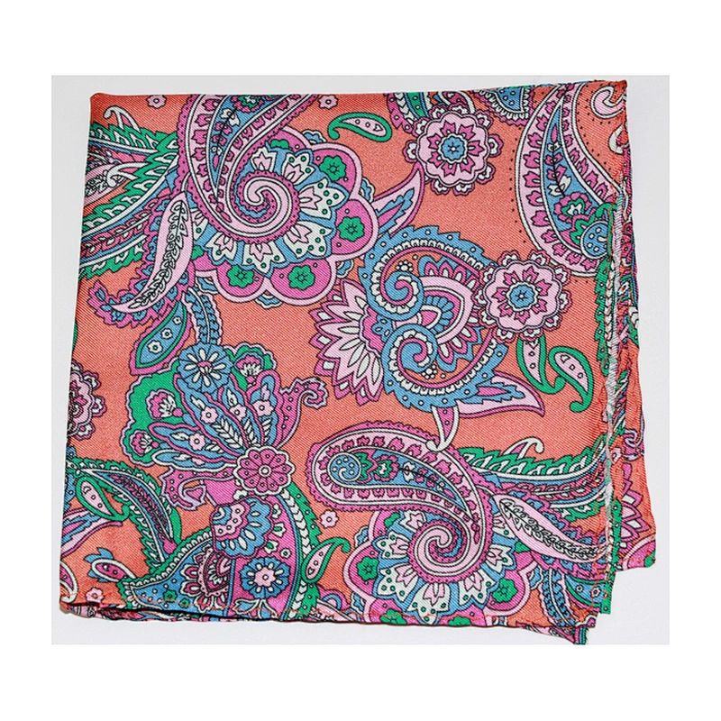 pocket square moq 50pcs small quantity suited handkerchief speckle hanky DPS4042