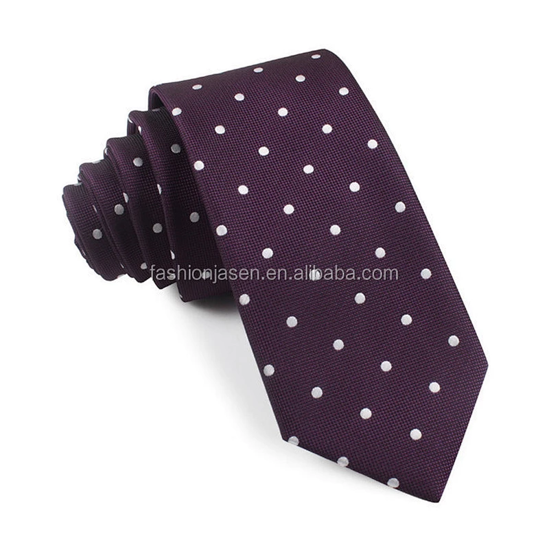 newest hot sale beautiful dot pattern mens necktie