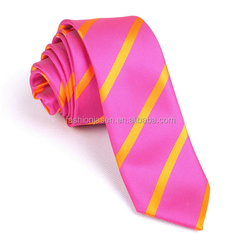 fashionable newest high quality classical red grid silk tie
