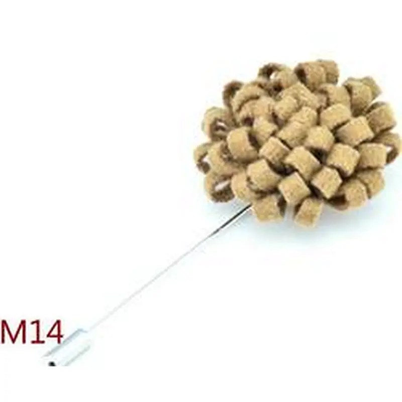 Groom Boutonniere Wedding Fashionable CC Brooch Pins Channel Customize Lapel Pins For Suit Men