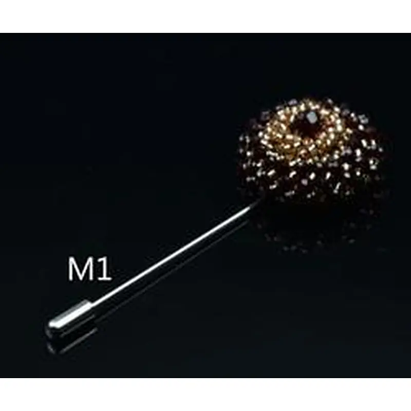 Groomsman Corsage Flower Fashionable Broches Pins Brooches Women Custom Lapel Pins For Suit Men