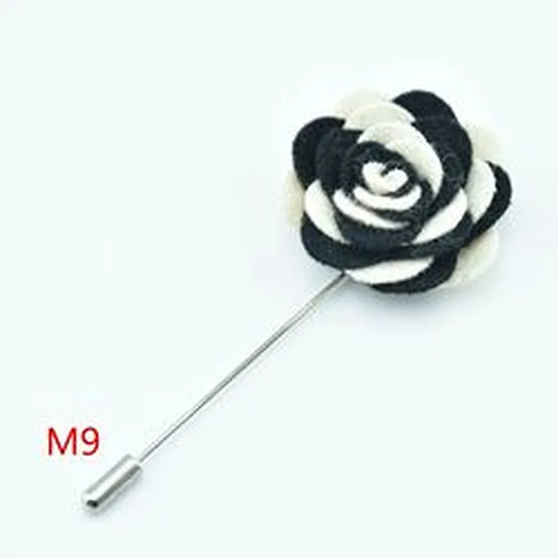 Designer Brooch Popular Brands Fashionable Wedding Corsage Flower Lapel Pins Mens Suit Custom