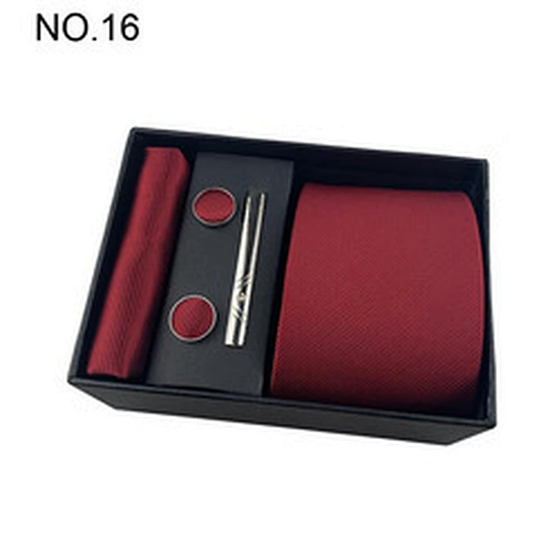 Fashion Mens Custom Business Cufflinks And Ties Gift Set