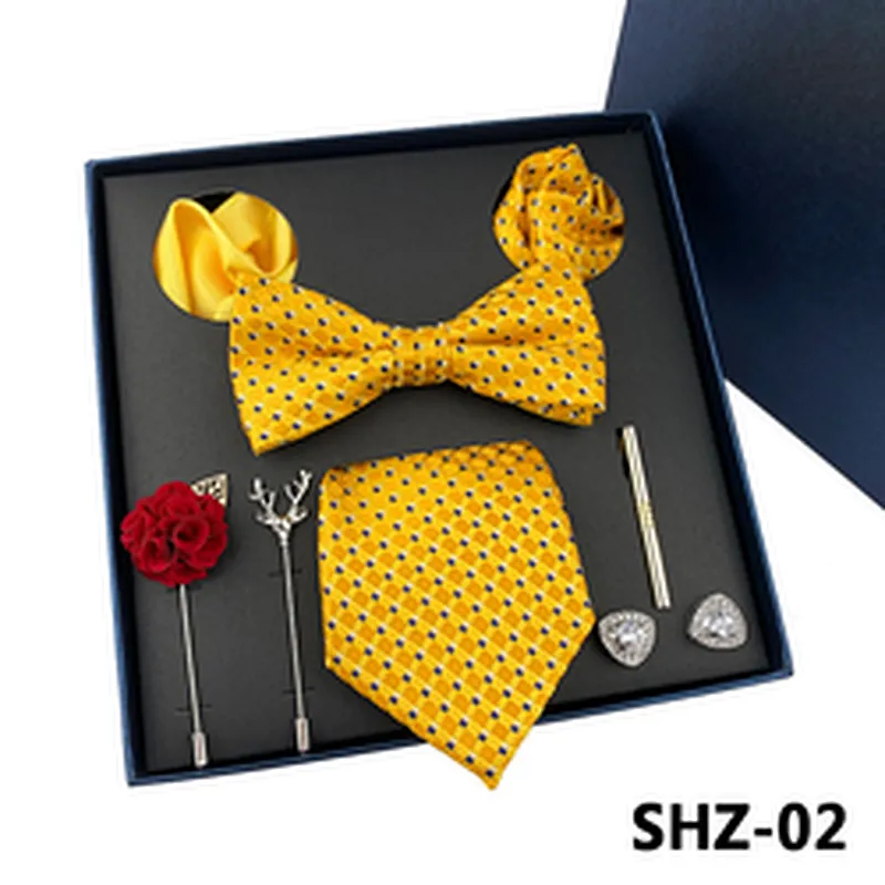 Custom Cufflinks Men Luxury Gold Silver Bouton Manchette Fashion Cuff Links Tie Clips with Gift Box