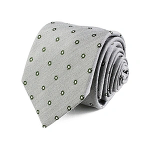 Fashion Wool Silk Polyester Blend Woven Tie Custom Logo Tie for Men