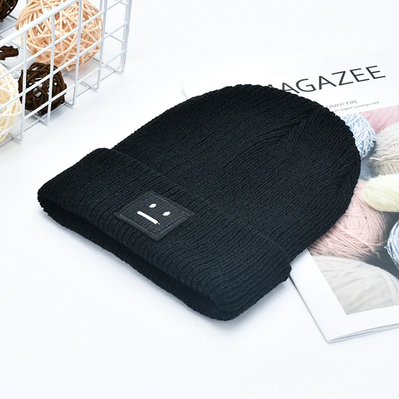 Winter Custom Logo Fashion Fitted Knitting Embroidery Hat for Kids Children Beanie Hat for Girls
