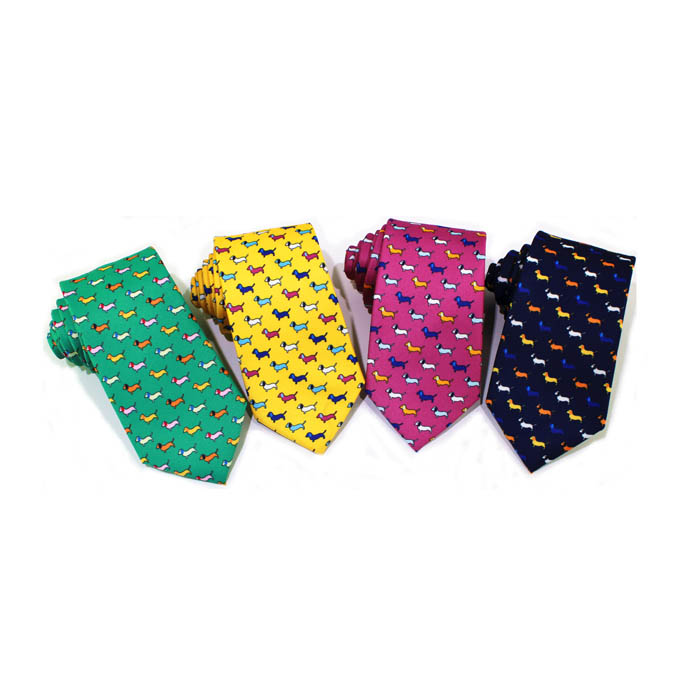 Wholesale Newest Design Custom Printed Men Neck Ties