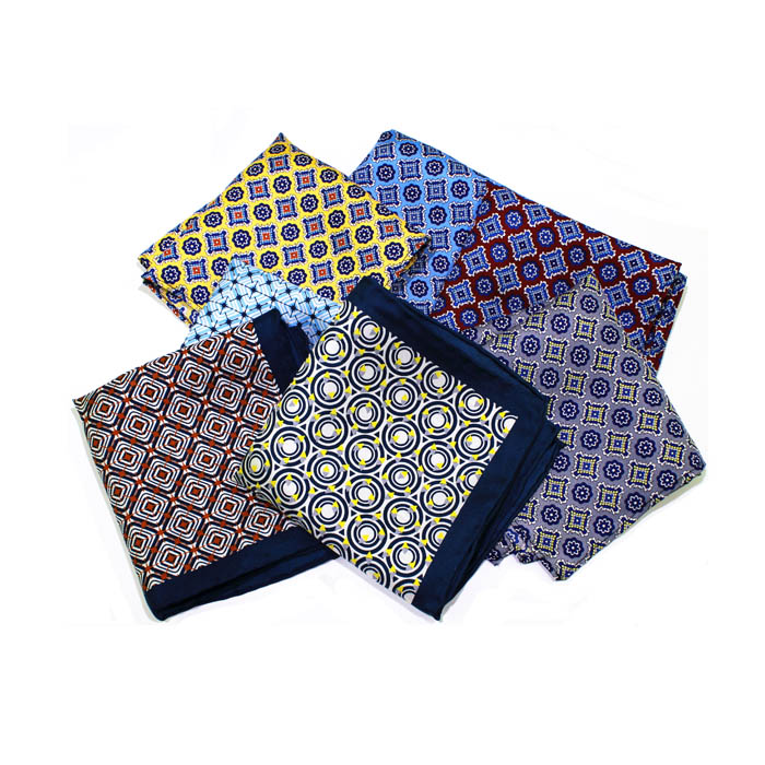Fashion Customer Men Silk Handkerchief