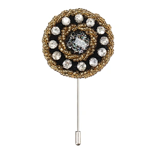 fashionable men's lapel pins personalised corsage flower designer brooches and pins pins