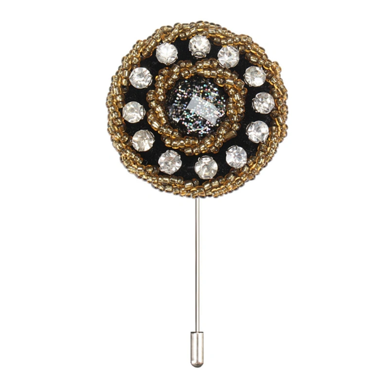 fashionable men's lapel pins personalised corsage flower designer brooches and pins pins