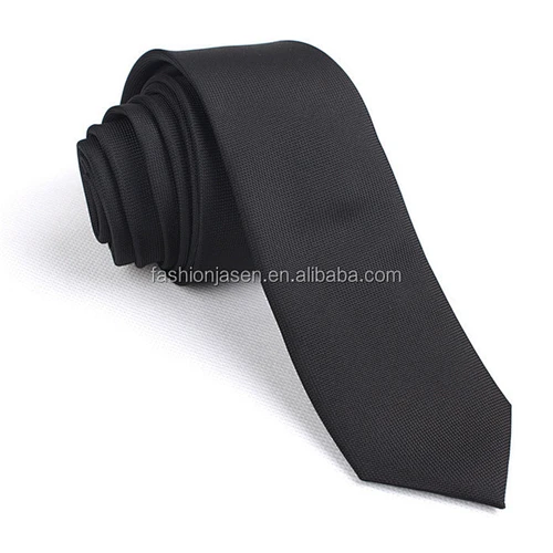 fashionable newest high quality classical black silk tie men