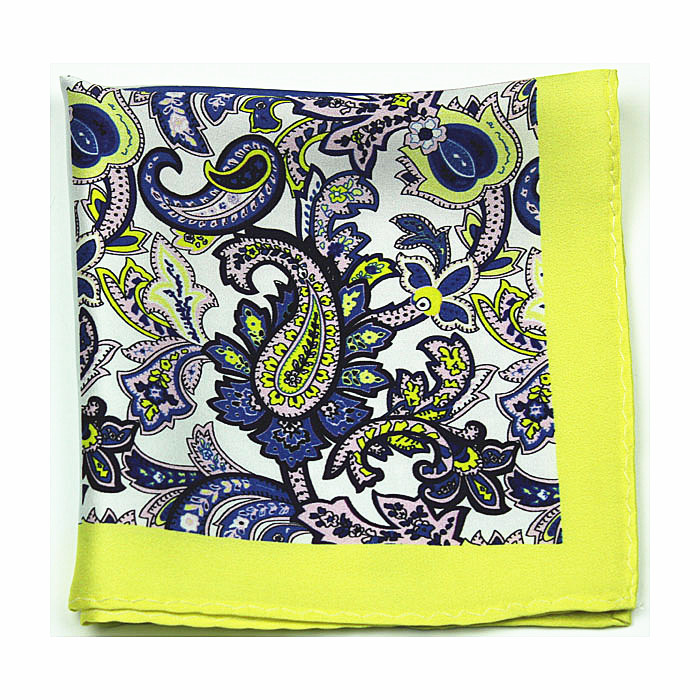 2018 NEW LATEST customise handkerchief dot pocket square high quality handchief silk DPS5713