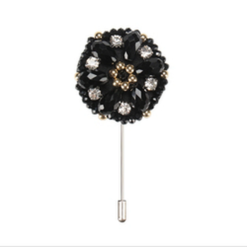 fashionable men's lapel pins personalised corsage flower designer brooches and pins pins