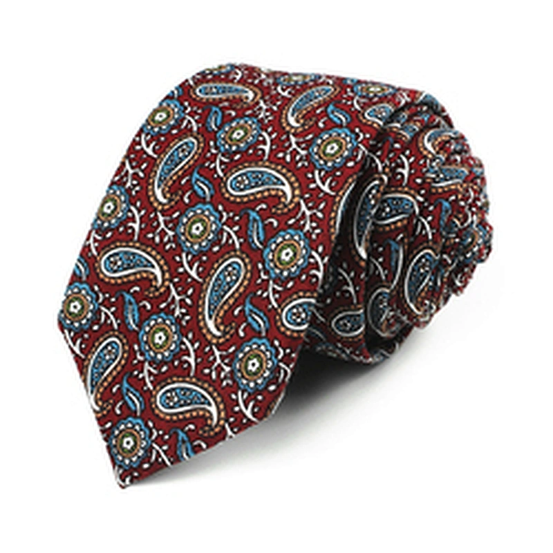 Wholesale Floral Ties Casual Cotton Ties Printed Tie Set Gift Box