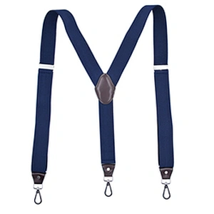 Adult 3 clip hook buckle strap Y-type plain color men's and women's universal suspender strap clip