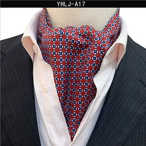 Classic Paisley Cravate Homme Casual Floral Folard Mens Ascot Jacquard Woven Ties For Men Italian