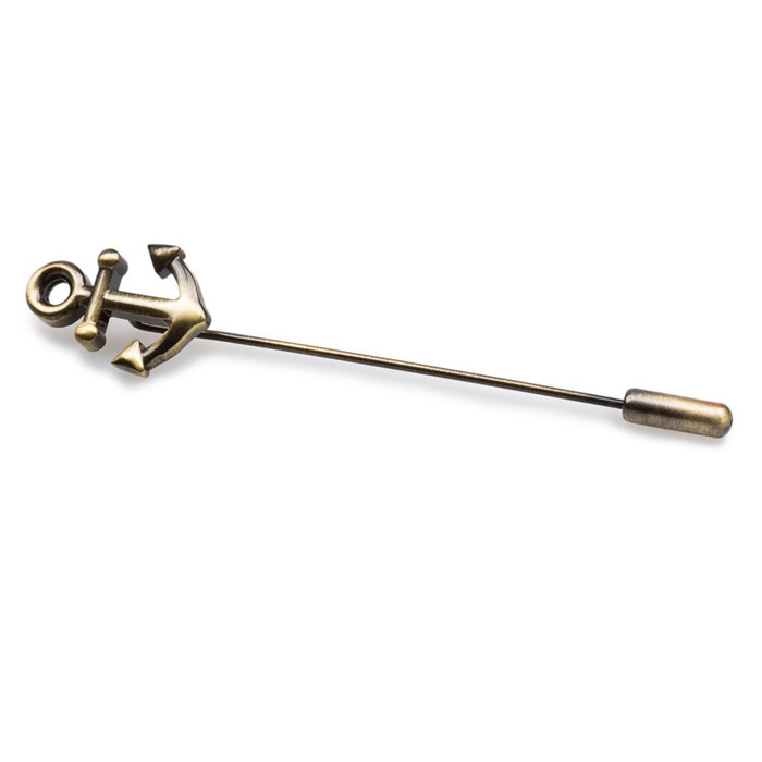 wholesale metal Anchor lapel pin