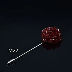 Groomsman Corsage Flower Fashionable Broches Pins Brooches Women Custom Lapel Pins For Suit Men