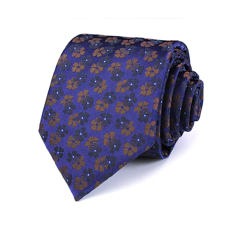 Wholesale Corbatas De Seda Fashion Fresh Dot Silk Ties For Men Italian Woven Silk Neckties Men