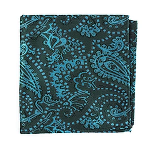 Jacquard dozen handkerchief Men Pocket Square Polyester Printed Scarf Square