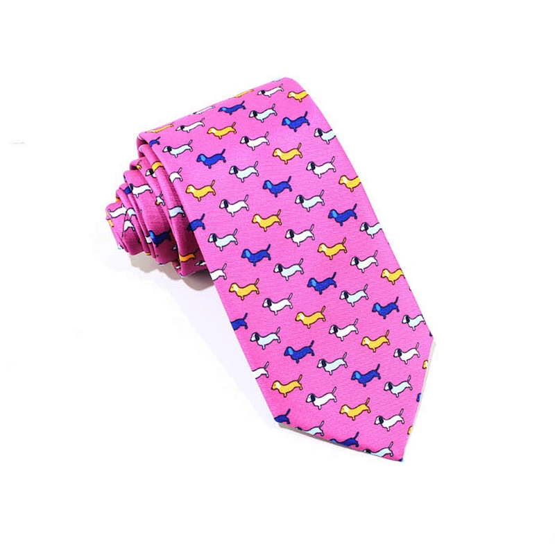Wholesale Newest Design Custom Printed Men Neck Ties
