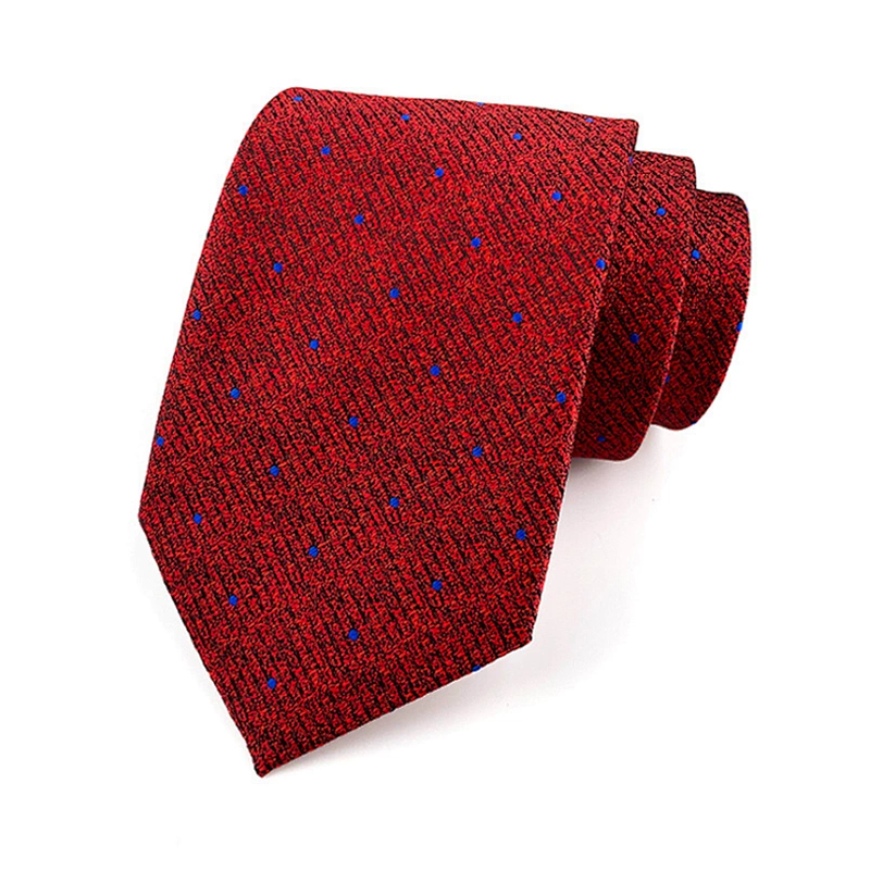 Fashionable Necktie Mens Casual Cravate pour homme Wholesale Jacquard Dot Corbatas Hombres
