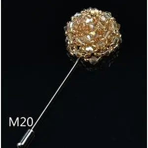 Groomsman Corsage Flower Fashionable Broches Pins Brooches Women Custom Lapel Pins For Suit Men